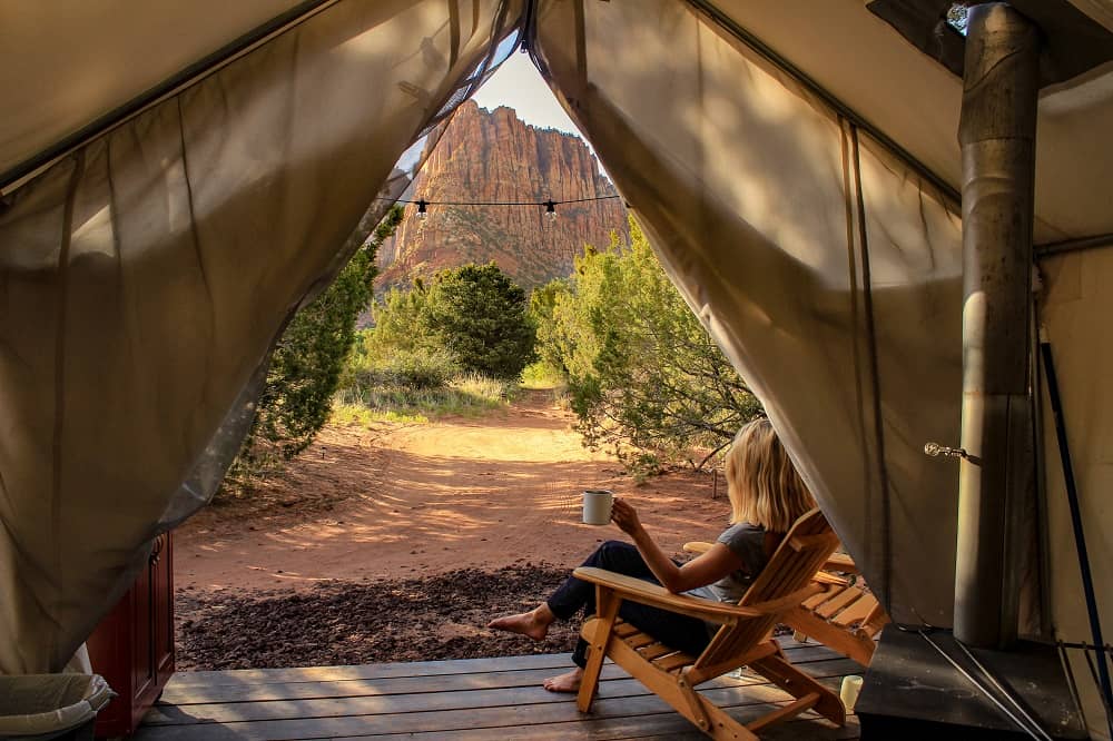 Glamping offers a range of benefits