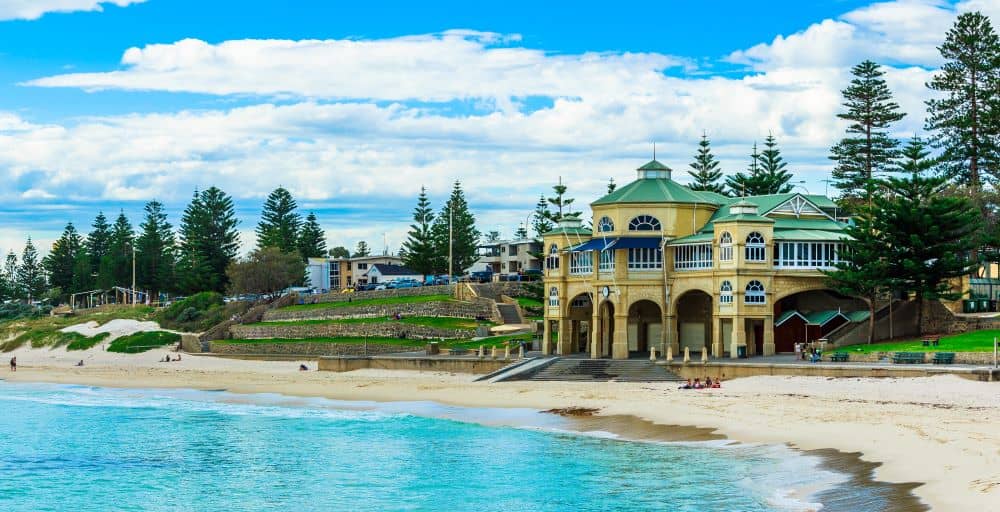 Cottesloe Beach is a popular spot for swimming, snorkeling, and surfing.