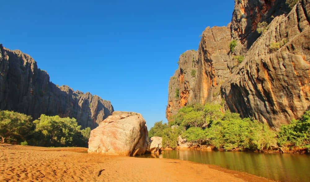 Windjana Gorge National Park is ideal for camping.