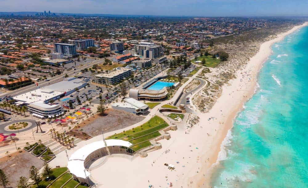 Scarborough beach.