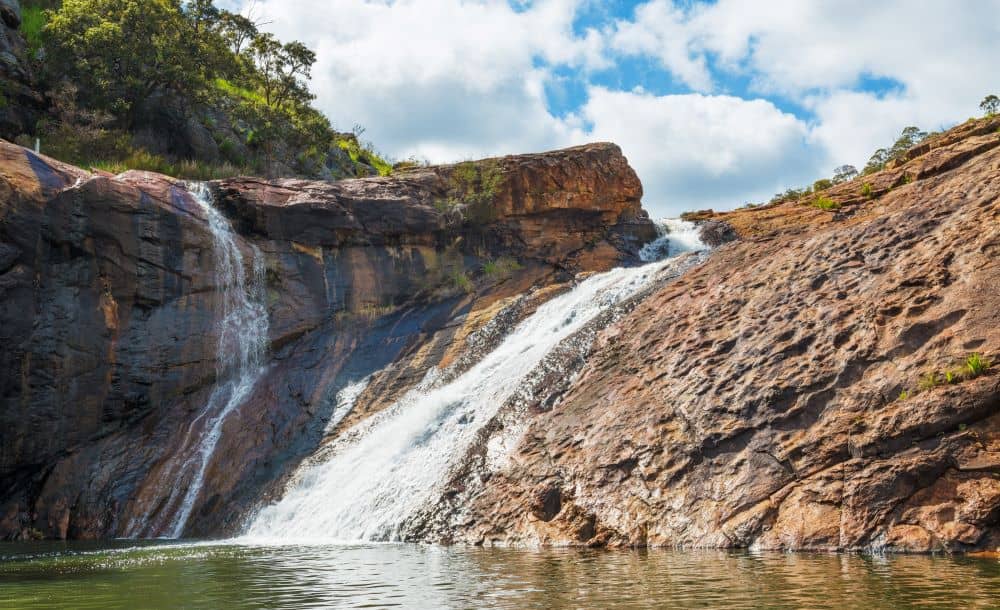 Serpentine falls is a small water sanctuary, just South-East of Perth
