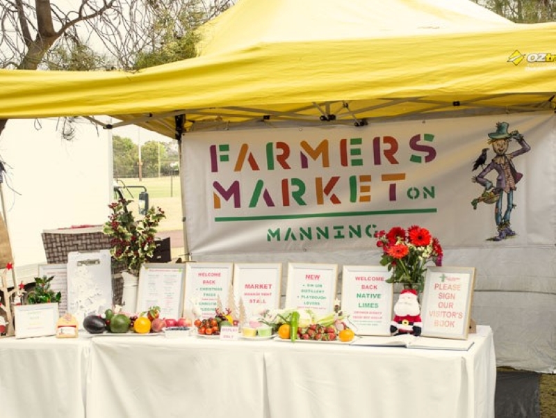 Manning Farmers' Market. 