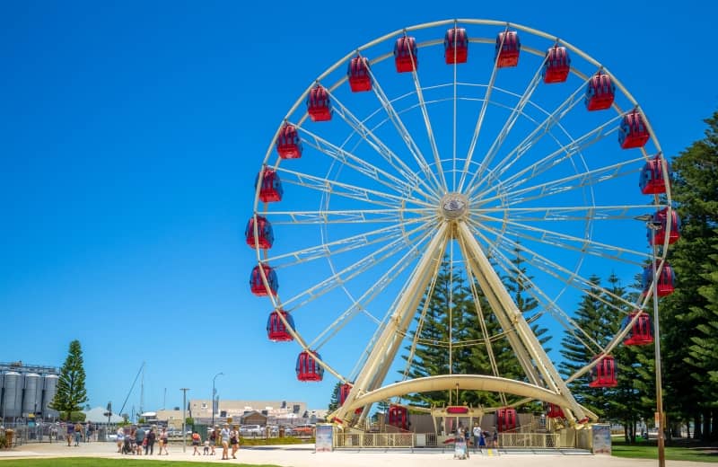 Fremantle ferris wheel, Esplanade Park.