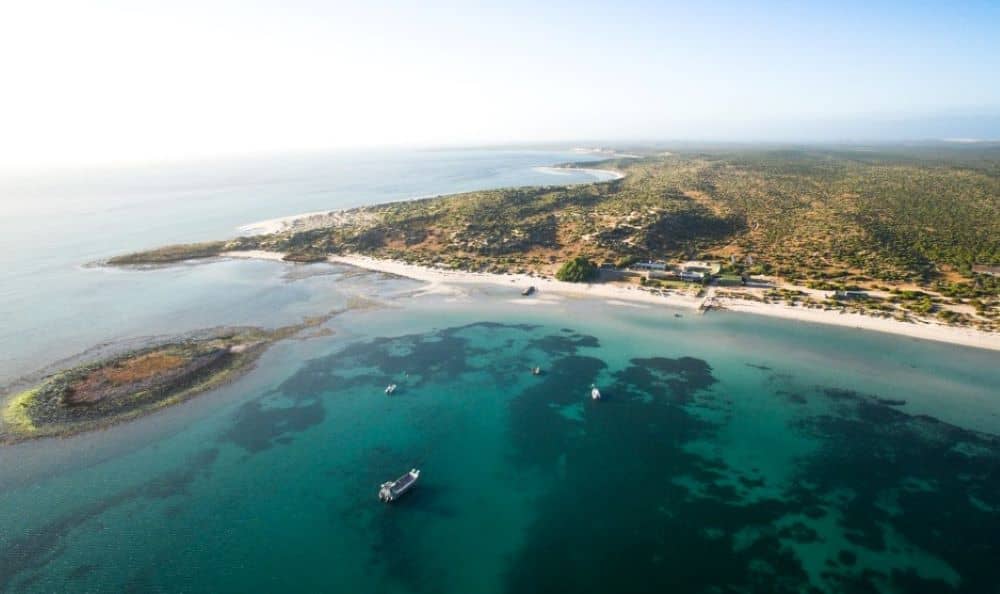 Dirk Hartog Island is an island off the Gascoyne coast of Western Australia, within the Shark Bay World Heritage Area.