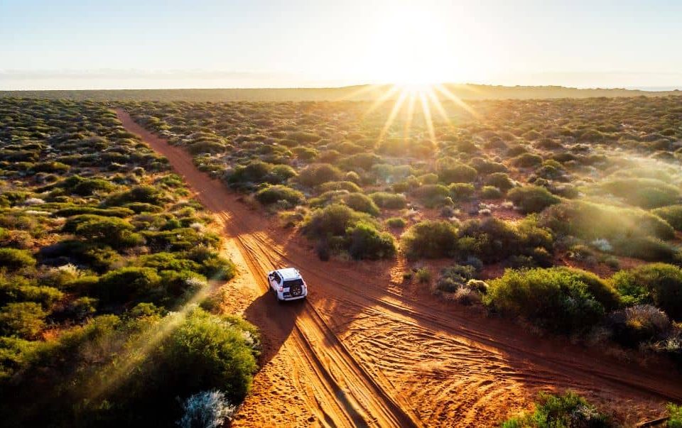The Golden Outback stretches from countryside to coastline.