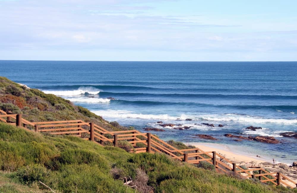The best time to surf Margaret River, Western Australia is pretty much all year long.