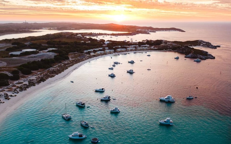Rottnest island covers an area of 19 square kilometers and dominates several other islands in the vicinity with its phenomenal scenic beauty.