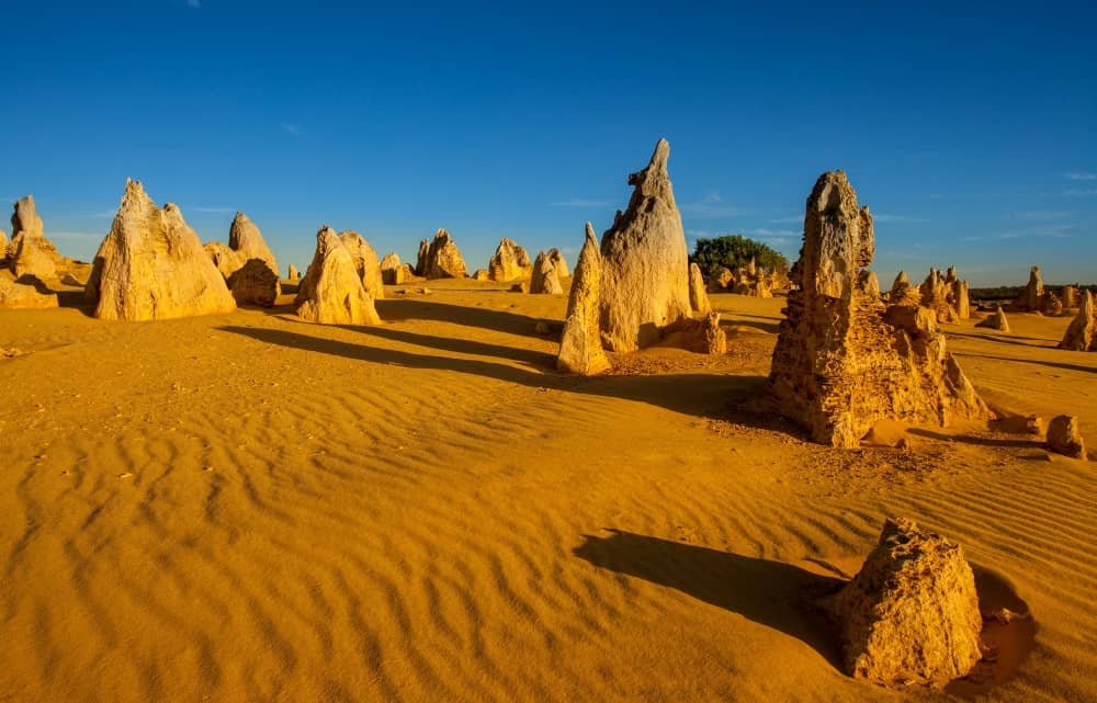 The Pinnacles are approximately 2.5 hours north of Perth and the only way to get there is by car or bus tour.